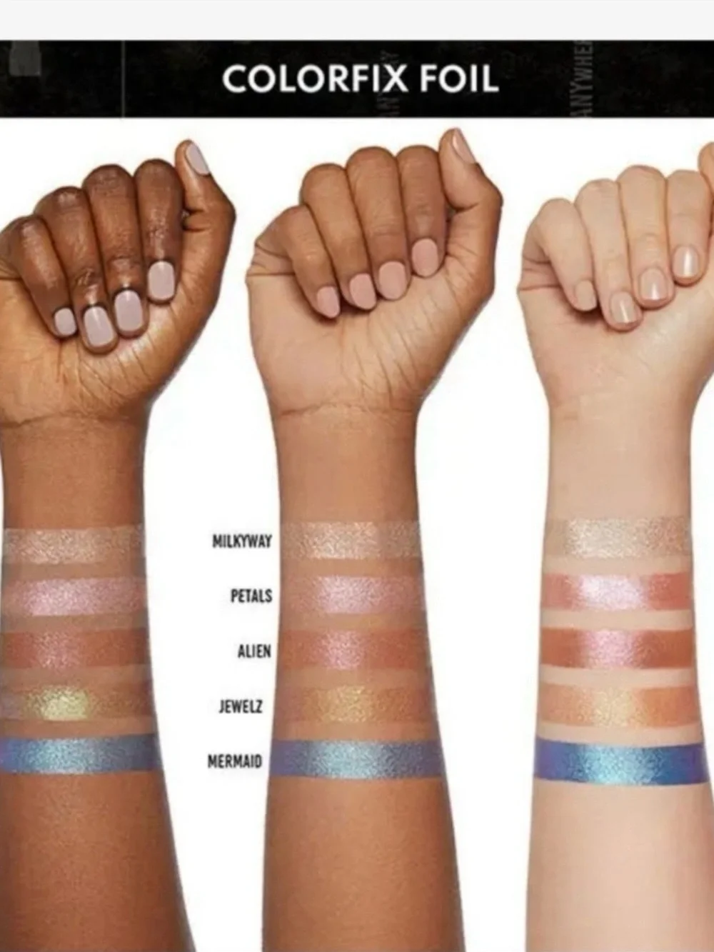 Danessa Myricks Beauty ColorFix Metallic Liquid Pigment shade Milky Way New!!